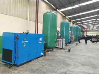 柳南通用储气罐-赛轮金宇轮胎使用现场